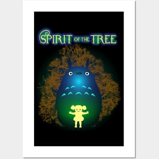 SPIRIT OF THE TREE RAINBOW VERSION Posters and Art